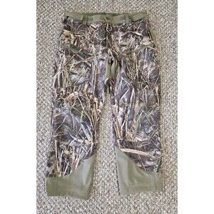 Drake Waterfowl Camo Pants Hunting Realtree Max 7 Men's 42x32 Lined